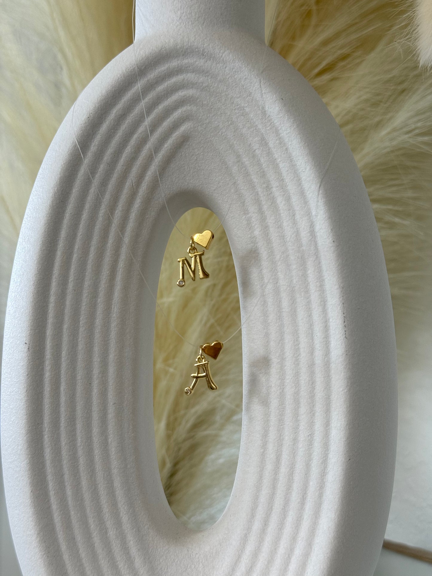 Choker Invisible Inicial (C005)