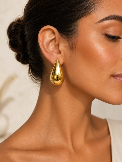 Golden Teardrop - Large