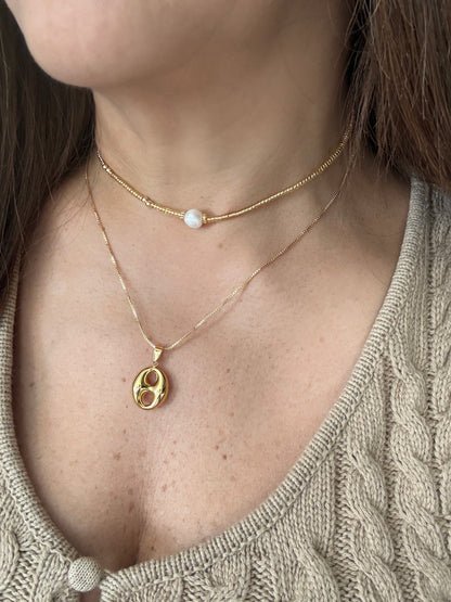 Choker Mimosa Pearl