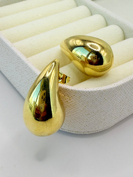 Earrings Large Drop (A021)