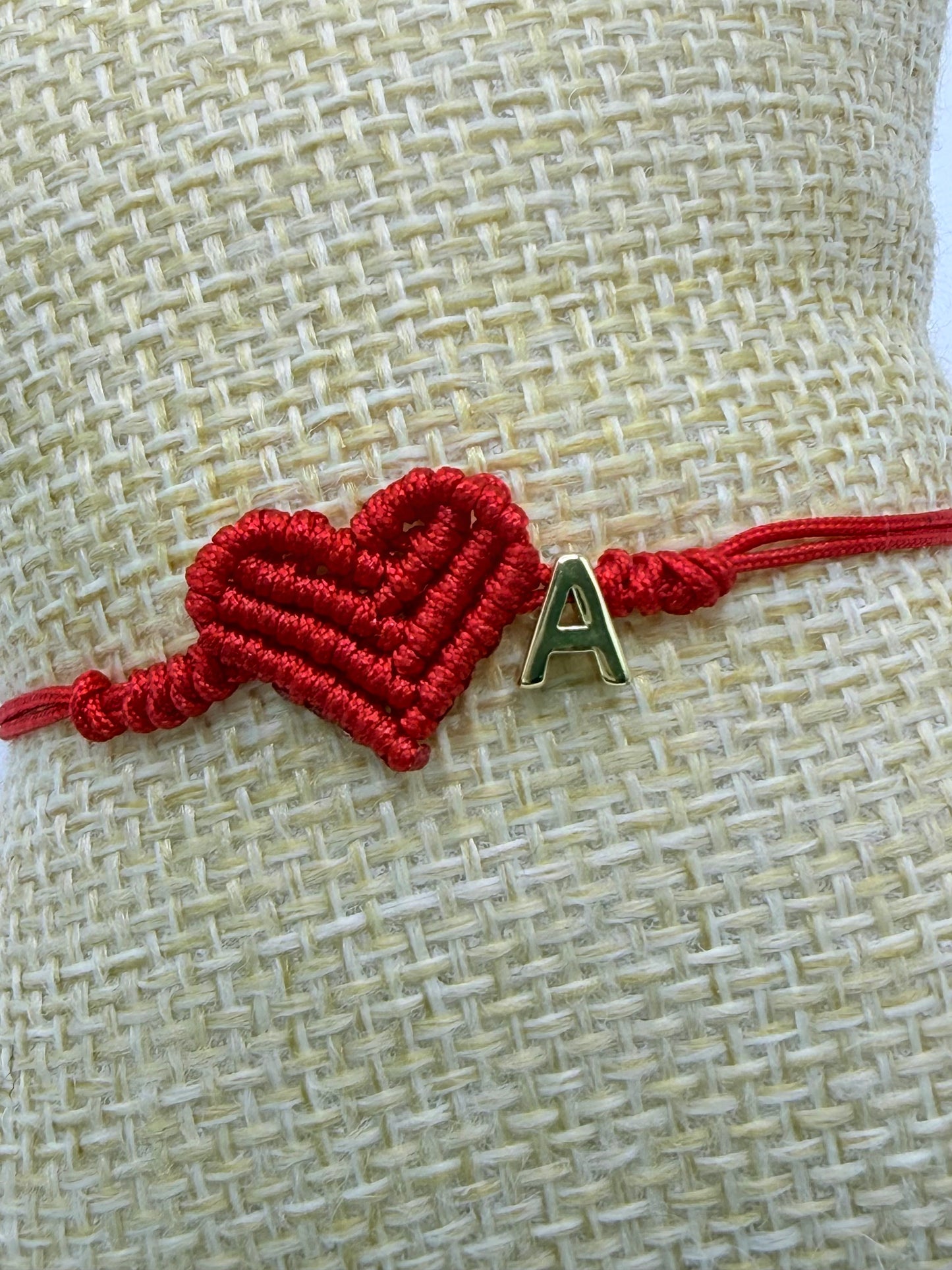 Bracelet Initial Heart (P018)