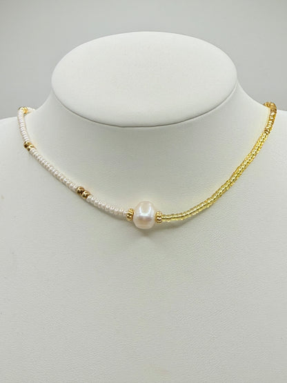 Choker Mimosa Pearl