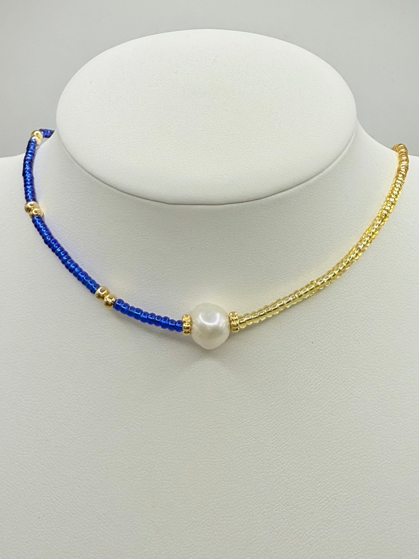 Choker Mimosa Pearl