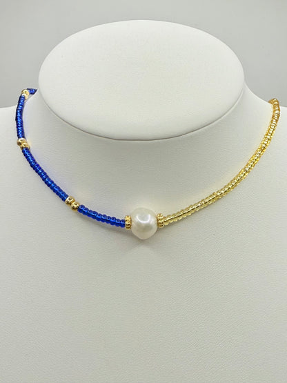 Choker Mimosa Pearl