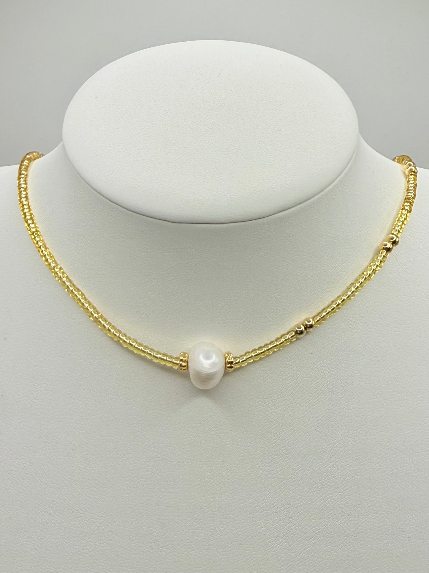 Choker Mimosa Pearl