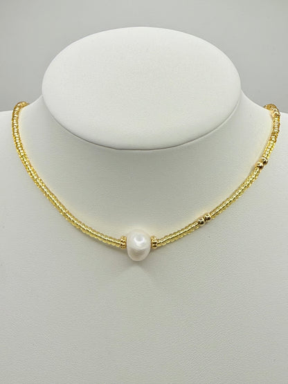 Choker Mimosa Pearl