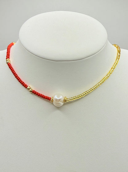 Choker Mimosa Pearl