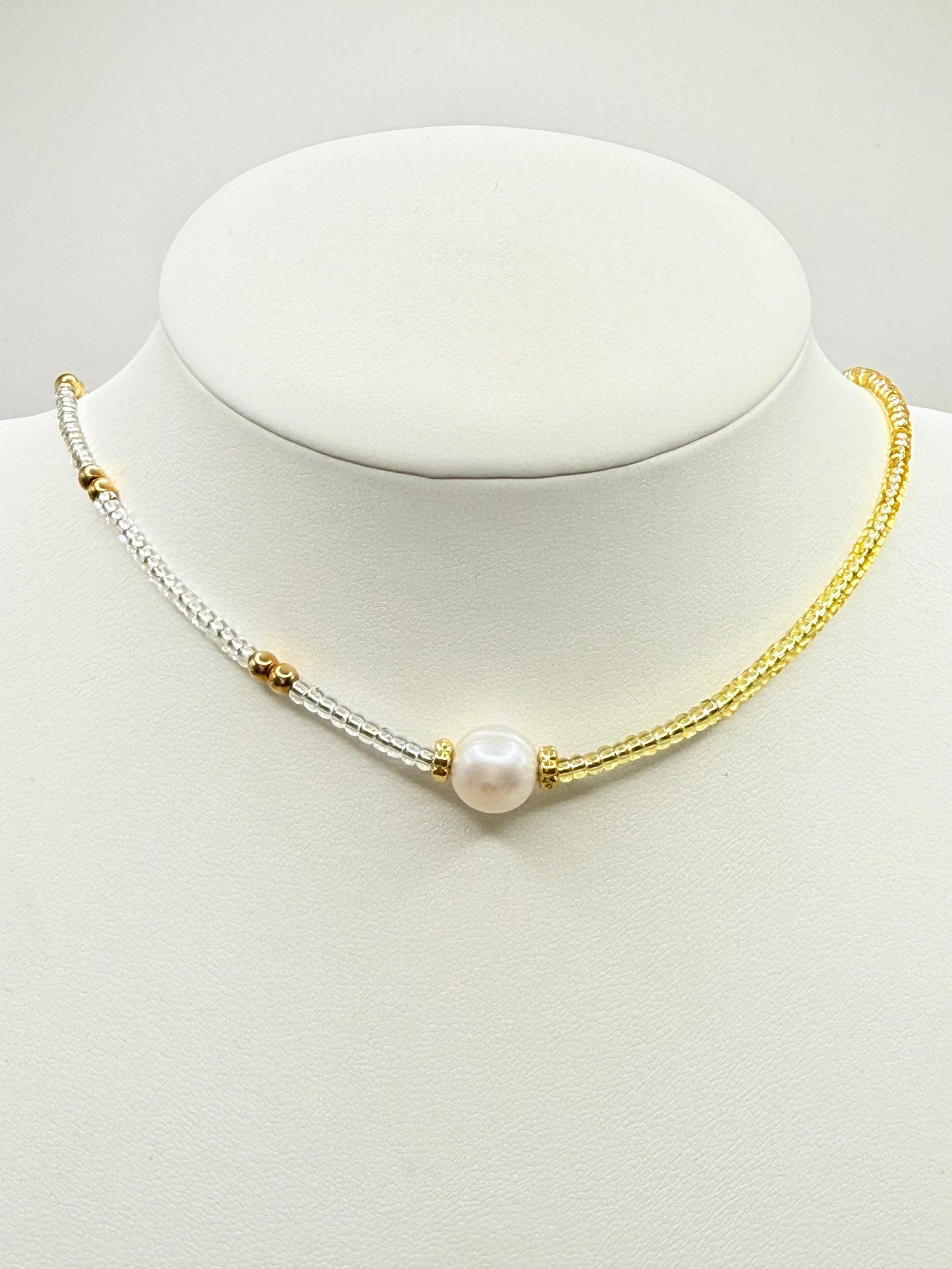 Choker Mimosa Pearl