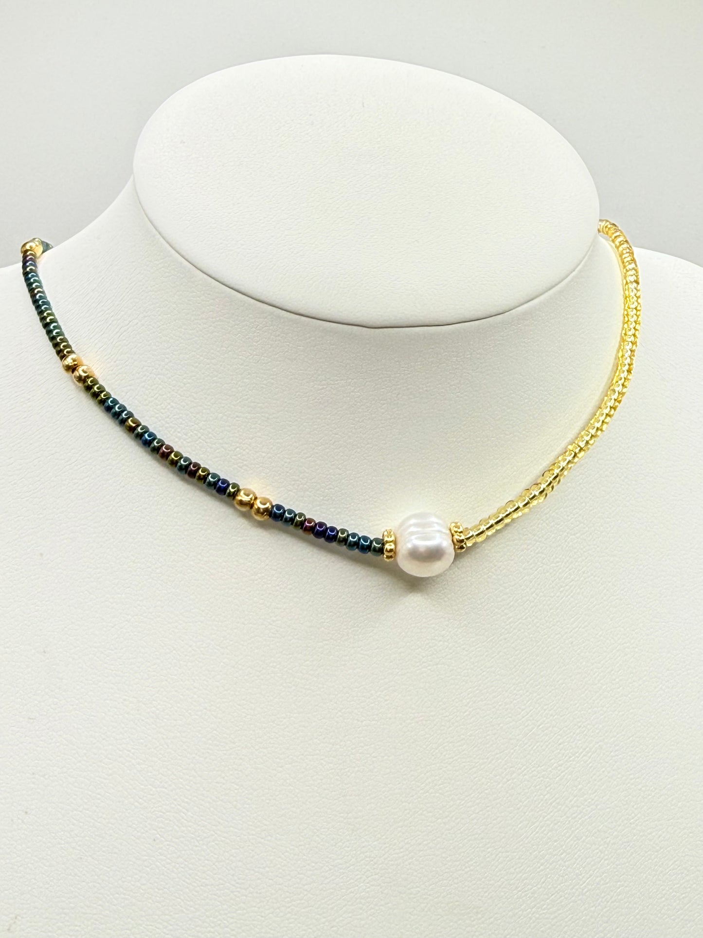 Choker Mimosa Pearl