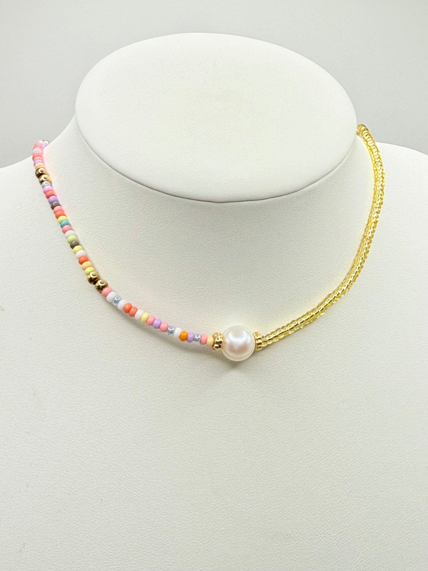 Choker Mimosa Pearl