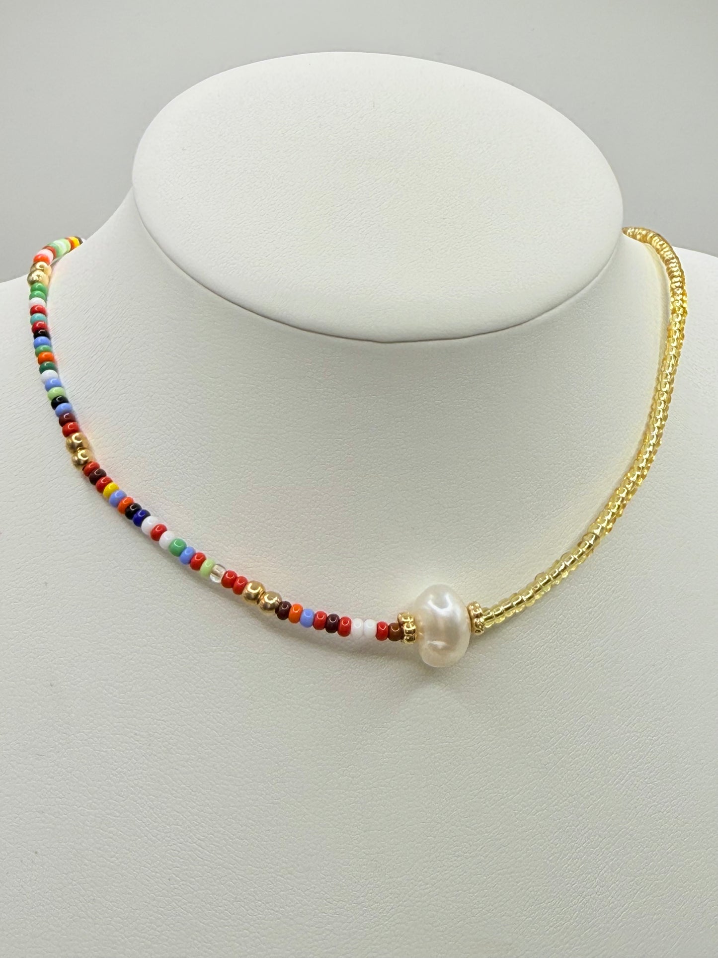 Choker Mimosa Pearl