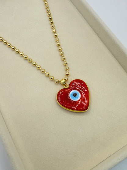 Necklace Heart  (C008)