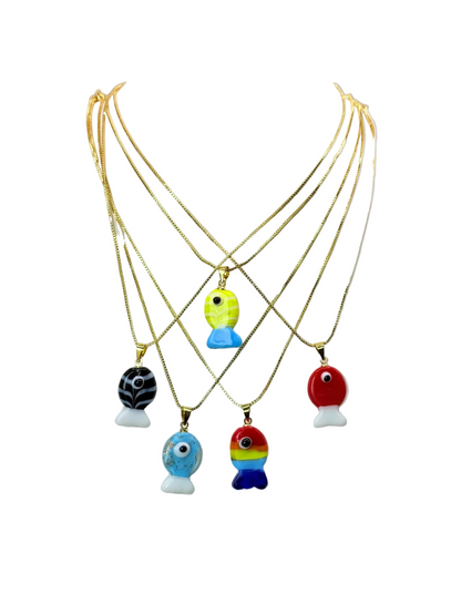 Necklace Lucky Eye Fish