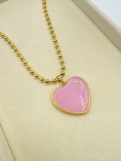 Necklace Heart  (C008)