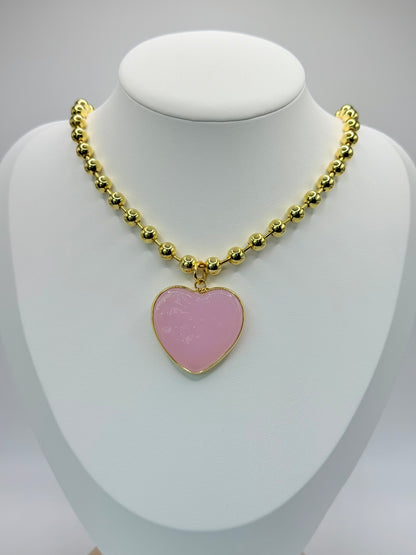 Necklace Heart  (C008)