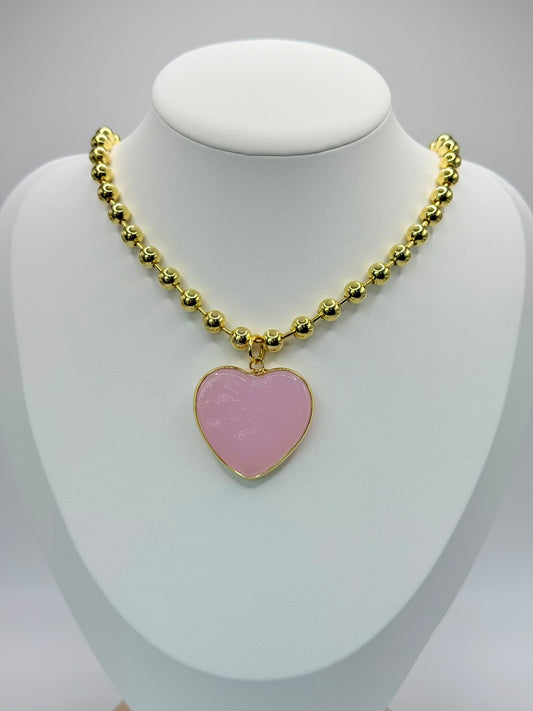 Necklace Heart  (C008)