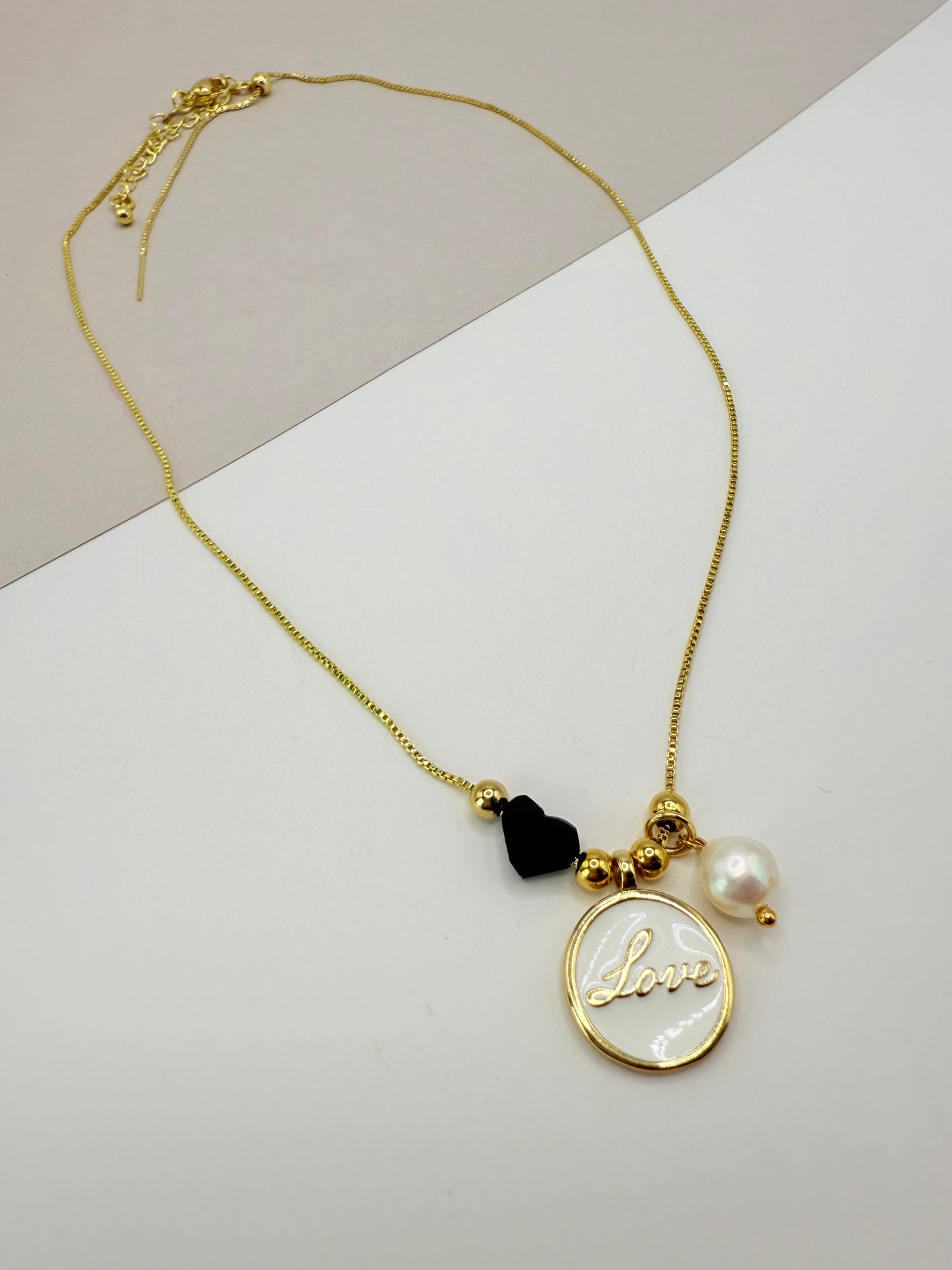 Necklace Black Love (C002)