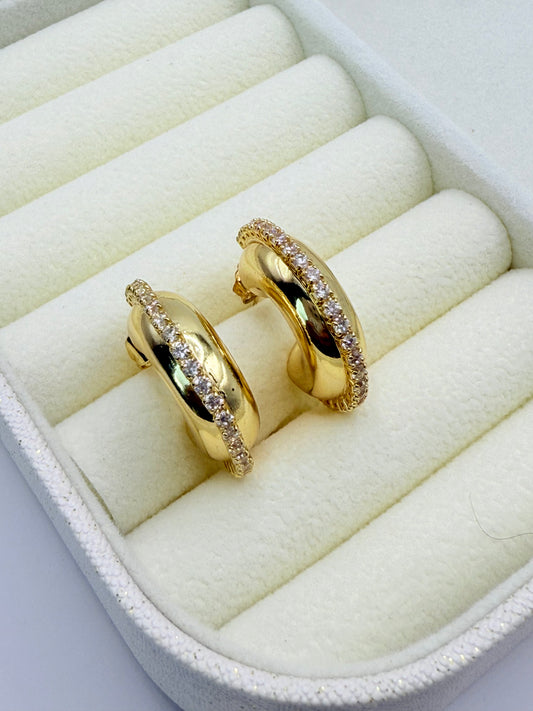Earrings Zircon (A012)