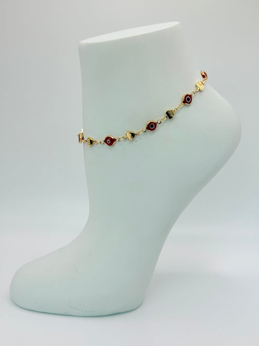 Anklet Evil Eye (T007)