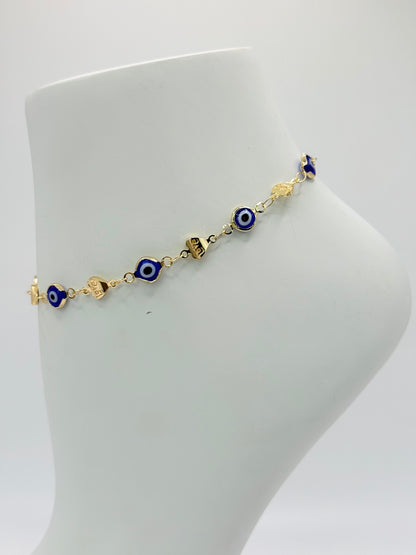 Anklet Evil Eye (T007)
