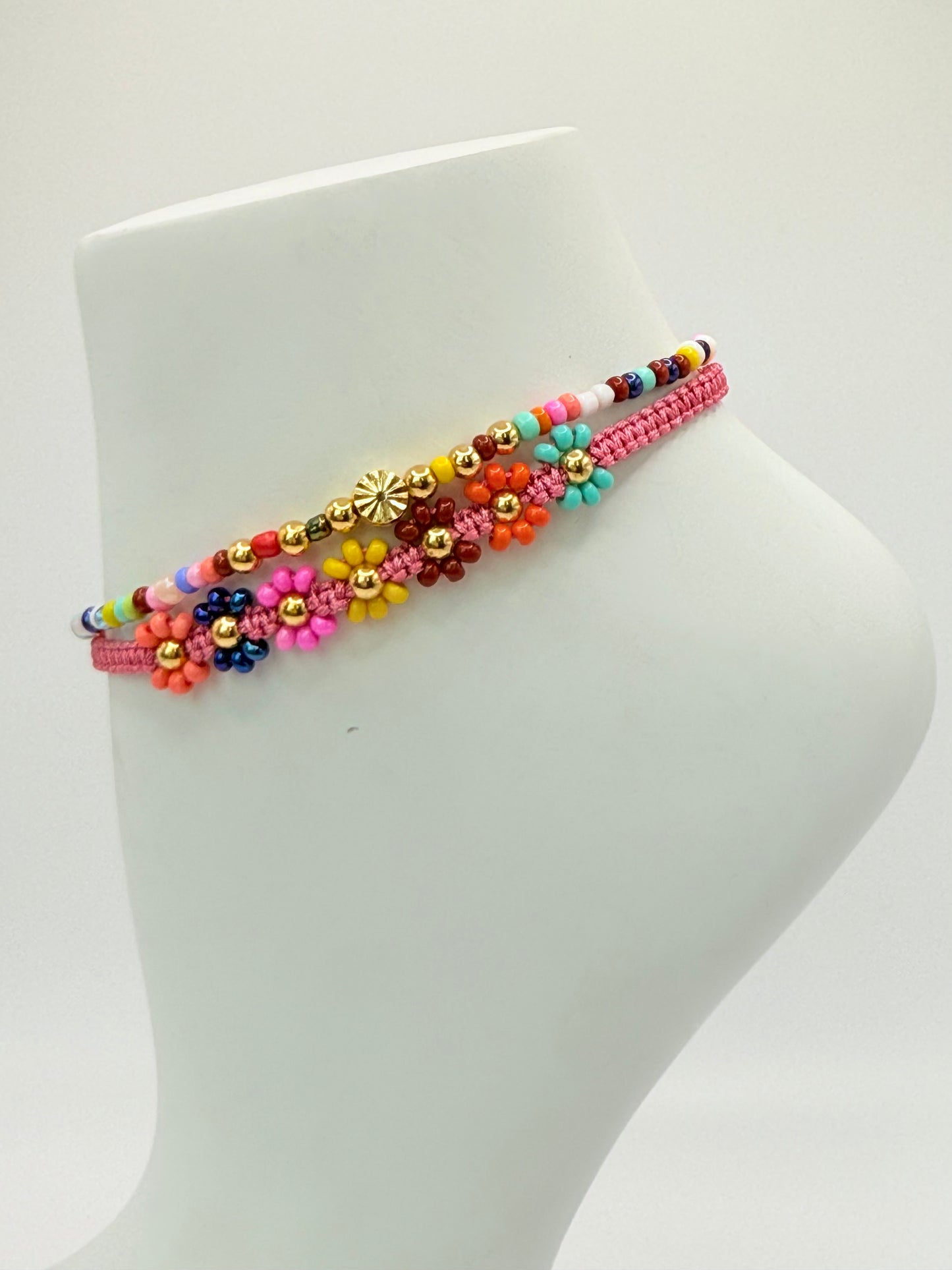 Anklet Candy Flowers (T006)