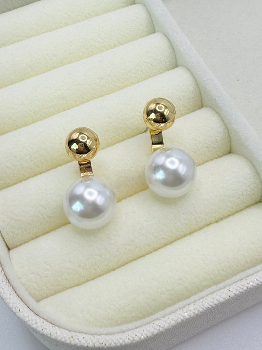 Earrings Gold Hoops (A010)