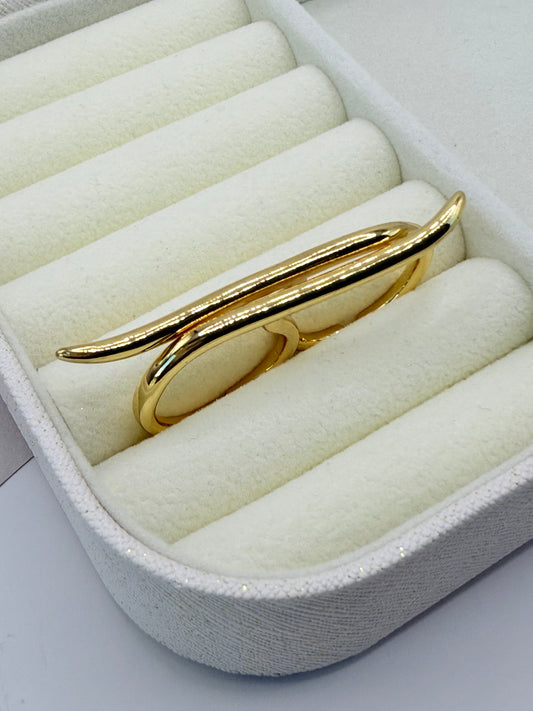 Double Wave Ring (R013)